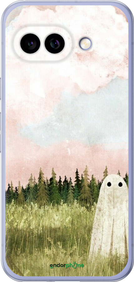 Силиконовый чехол Привидение для Google Pixel 9A - 6401u-3899 изображение 