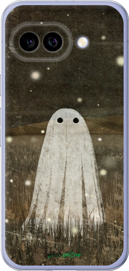 Силиконовый чехол Привидение и светлячки для Google Pixel 9A - 6406u-3899 изображение 