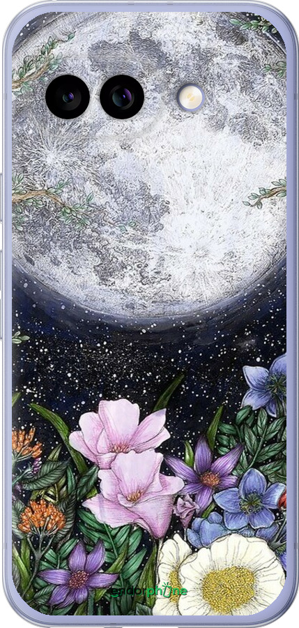 Силиконовый чехол Полночь в саду II для Google Pixel 9A - 6424u-3899 изображение 