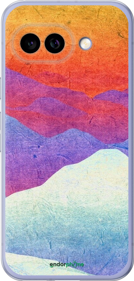 Силиконовый чехол Горный закат для Google Pixel 9A - 6479u-3899 изображение 