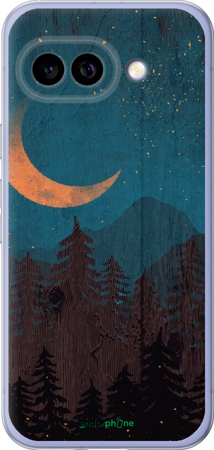 Силиконовый чехол Звездный лес для Google Pixel 9A - 6480u-3899 изображение 