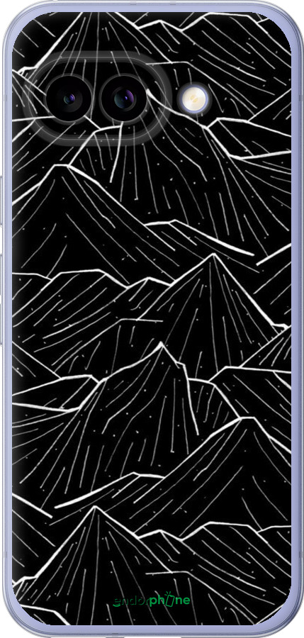 Силиконовый чехол С изображением Темных гор для Google Pixel 9A - 6489u-3899 изображение 