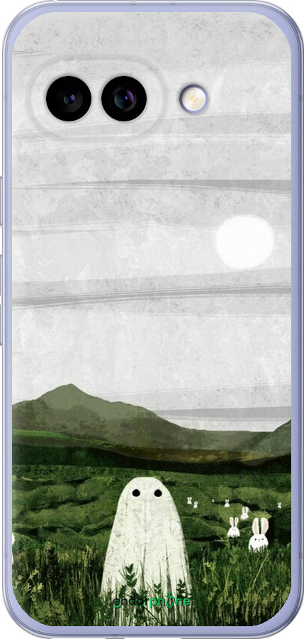 Силиконовый чехол Привидение для Google Pixel 9A - 6492u-3899 изображение 