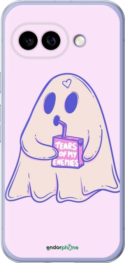 Силиконовый чехол Милый призрак для Google Pixel 9A - 6507u-3899 изображение 