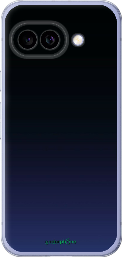 Силиконовый чехол Градиент в тёмно - синем стиле для Google Pixel 9A - 6542u-3899 изображение 