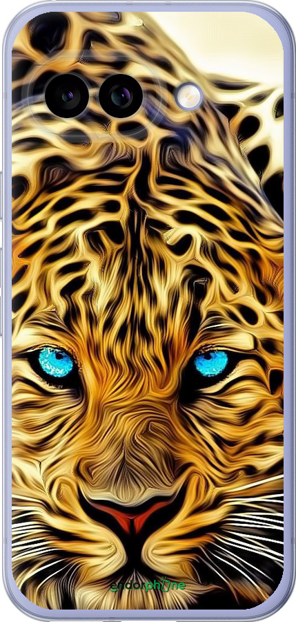 Силиконовый чехол Леопард для Google Pixel 9A - 6611u-3899 изображение 