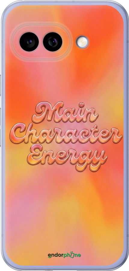 Силиконовый чехол Aura Gradient Main Character Energy Aesthetic Y2K для Google Pixel 9A - 6783u-3899 изображение 