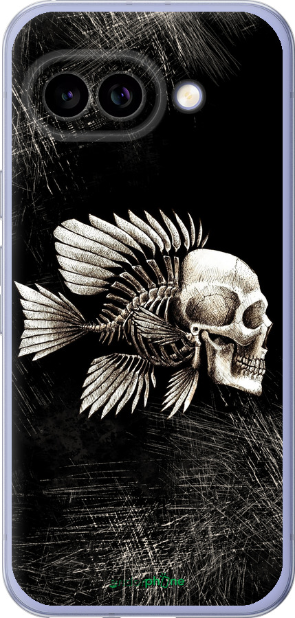 Силиконовый чехол Рыбо-человек для Google Pixel 9A - 683u-3899 изображение 