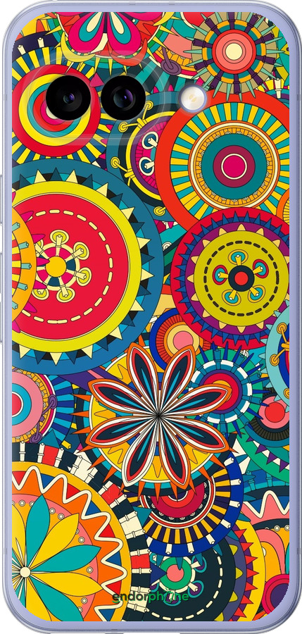 Силиконовый чехол Узор 5 для Google Pixel 9A - 902u-3899 изображение 