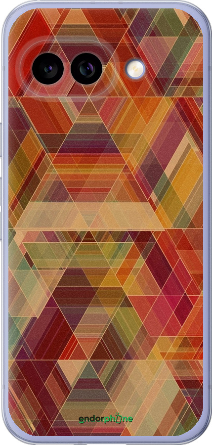Силіконовий чехол Геометричний візерунок для Google Pixel 9A - 904u-3899 изображение 