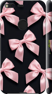 3D пластиковий матовий чехол Coquette Ribbons Dark Coquette для Google Pixel XL - 6767m-401 изображение 