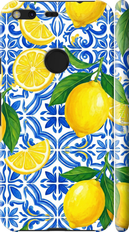 3D пластиковый матовый чехол Grocery Girl Italian Summer для Google Pixel XL - 6766m-401 изображение 