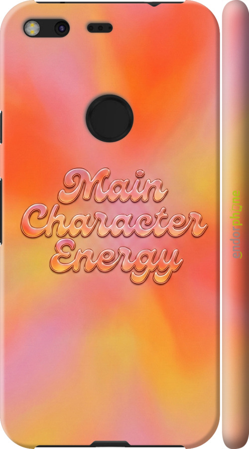 3D пластиковый матовый чехол Aura Gradient Main Character Energy Aesthetic Y2K для Google Pixel XL - 6783m-401 изображение 