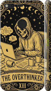 3D пластиковый матовый чехол 'The Overthinker' для Google Pixel изображение 1