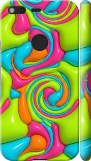 3D пластиковый матовый чехол 'Y2K Jelly Dream' для Google Pixel изображение 3