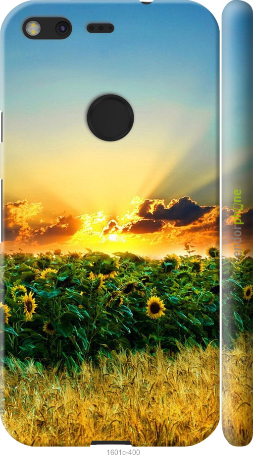 

3D пластиковий матовий чохол "Україна" для Google Pixel