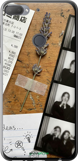 Силиконовый чехол 'Aesthetic Scrapbook Collage' для HTC Desire 12 Plus изображение 5