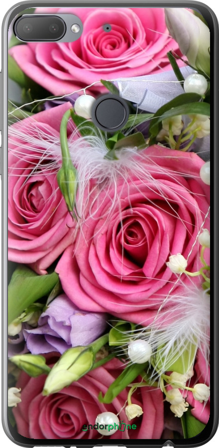 

Силіконовий чохол "Ніжність" для HTC Desire 12 Plus, Рожевий