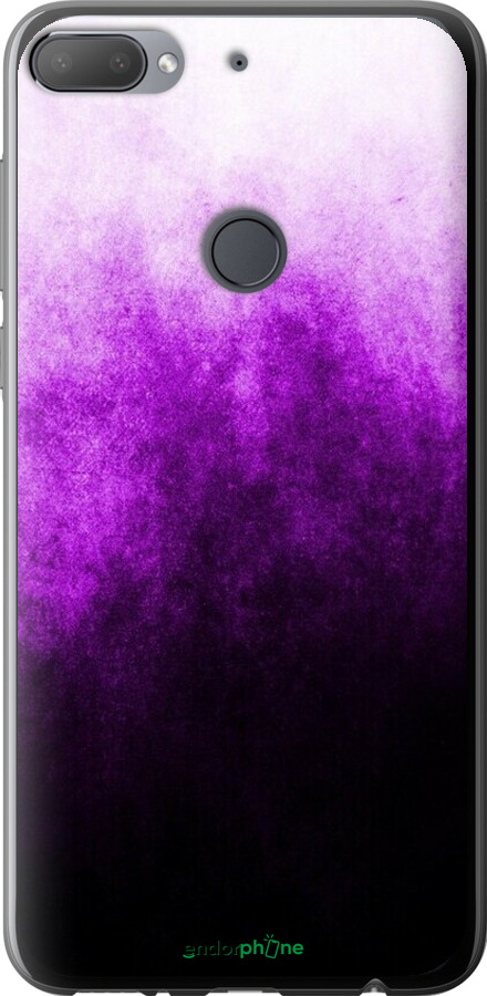 Силіконовий чехол Абстрактна композиція у фіолетових тонах для HTC Desire 12 Plus - 6478u-1485 изображение 