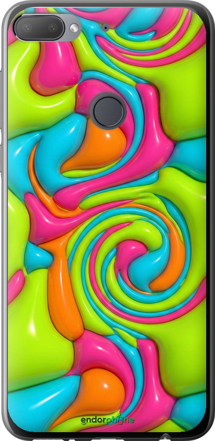 Силиконовый чехол Y2K Jelly Dream для HTC Desire 12 Plus - 6780u-1485 изображение 