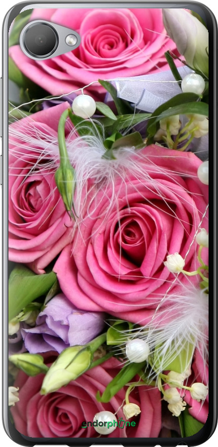 

Силіконовий чохол "Ніжність" для HTC Desire 12, Рожевий