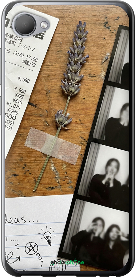 Силиконовый чехол Aesthetic Scrapbook Collage для HTC Desire 12 - 6773u-1476 изображение 