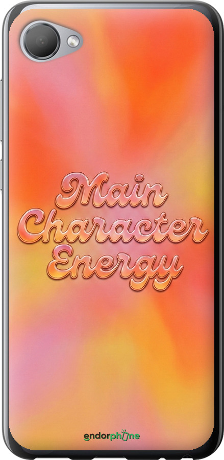 Силиконовый чехол Aura Gradient Main Character Energy Aesthetic Y2K для HTC Desire 12 - 6783u-1476 изображение 