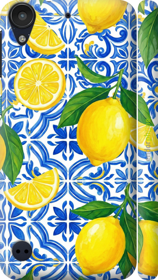 3D пластиковый глянцевый чехол Grocery Girl Italian Summer для HTC Desire 530 - 6766c-613 изображение 