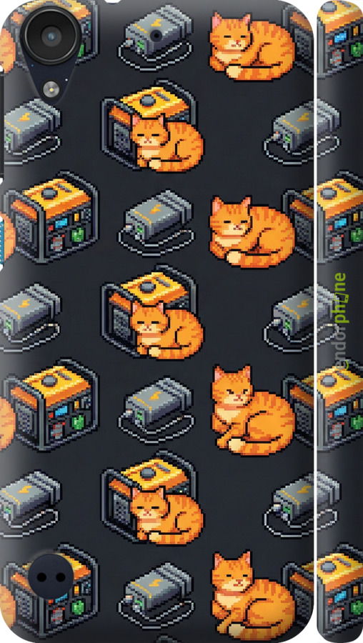 3D пластиковый глянцевый чехол Autonomous Zone для HTC Desire 530 - 6771c-613 изображение 