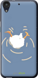 Силіконовий чехол Гусь ныряет для HTC Desire 530 - 6275u-613 изображение 