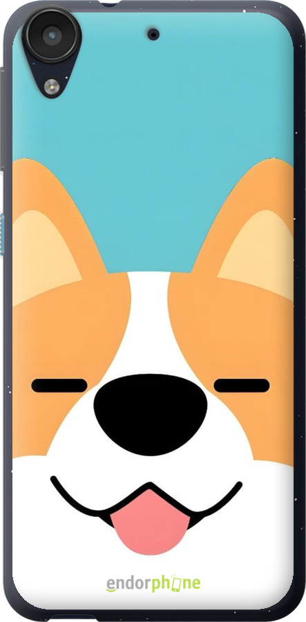 Силіконовий чехол Корги для HTC Desire 530 - 6280u-613 изображение 