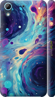 3D пластиковый матовый чехол Арт акварель для HTC Desire 628 Dual Sim - 6329m-949 изображение 