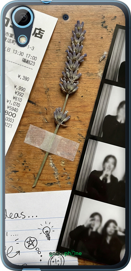 Силиконовый чехол Aesthetic Scrapbook Collage для HTC Desire 628 Dual Sim - 6773u-949 изображение 