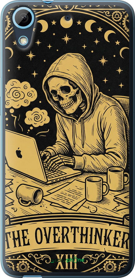 Силиконовый чехол The Overthinker для HTC Desire 628 Dual Sim - 6774u-949 изображение 