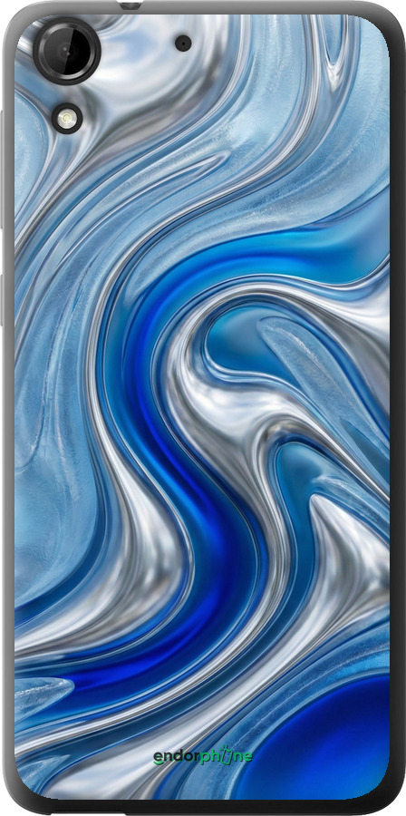 Силиконовый чехол Liquid Chrome для HTC Desire 728G - 6781u-145 изображение 