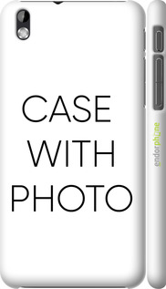 matte 3D plastic case case 'Photo case' for HTC Desire 816 -  image 1
