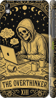 3D пластиковий матовий чохол 'The Overthinker' для HTC Desire 816 зображення 1