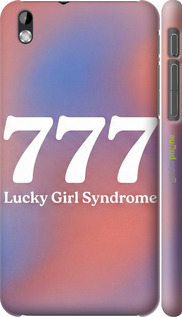 3D пластиковый матовый чехол 'Aesthetic Aura Gradient 777 Lucky Energy' для HTC Desire 816 изображение 9