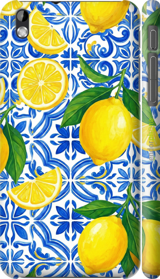 3D пластиковый матовый чехол Grocery Girl Italian Summer для HTC Desire 816 - 6766m-169 изображение 