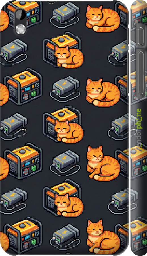 3D пластиковый матовый чехол Autonomous Zone для HTC Desire 816 - 6771m-169 изображение 