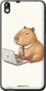 Силиконовый чехол Funny Capybara CEO Working для HTC Desire 816 - 6777u-169 изображение 