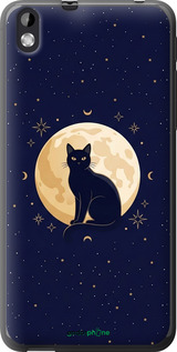 Силиконовый чехол Cute Cat Celestial/Witchy для HTC Desire 816 - 6787u-169 изображение 