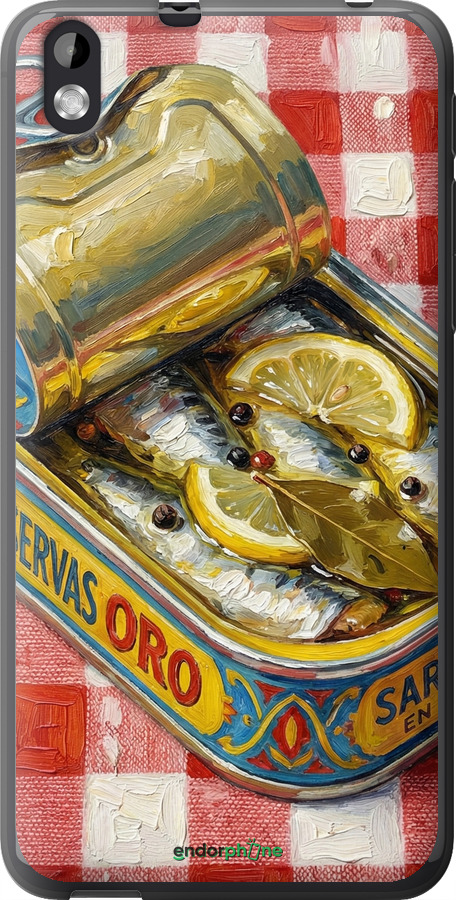 Силиконовый чехол Vintage Sardine Tin Phone для HTC Desire 816 - 6772u-169 изображение 