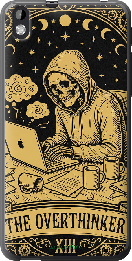 Силиконовый чехол The Overthinker для HTC Desire 816 - 6774u-169 изображение 