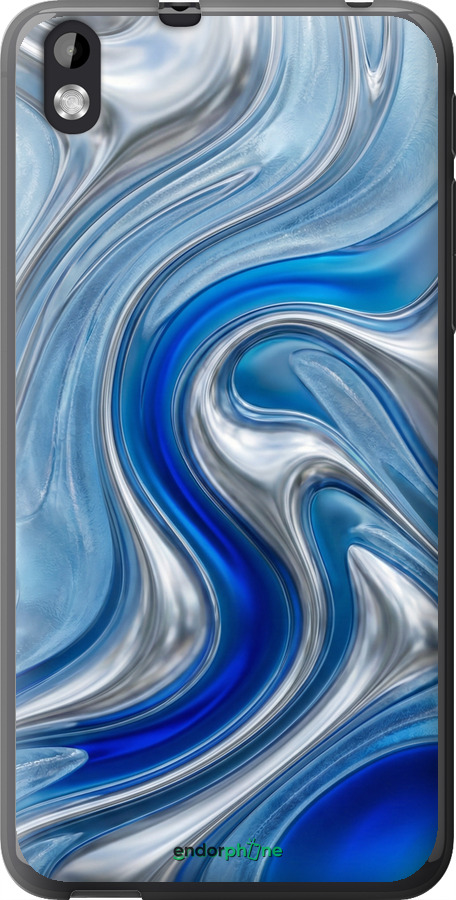 Силиконовый чехол Liquid Chrome для HTC Desire 816 - 6781u-169 изображение 