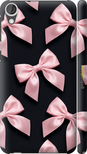 3D пластиковый глянцевый чехол Coquette Ribbons Dark Coquette для HTC Desire 820 - 6767c-133 изображение 