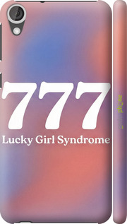 3D пластиковый глянцевый чехол 'Aesthetic Aura Gradient 777 Lucky Energy' для HTC Desire 820 изображение 13