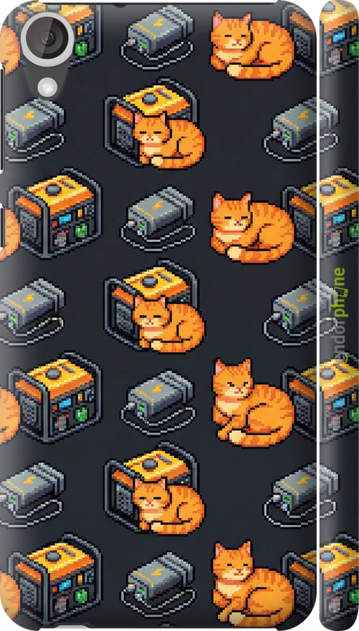 3D пластиковый глянцевый чехол Autonomous Zone для HTC Desire 820 - 6771c-133 изображение 