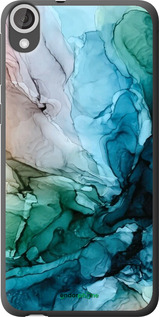 Силиконовый чехол С красочной абстрактной картиной Соленые берега для HTC Desire 820 - 6405u-133 изображение 