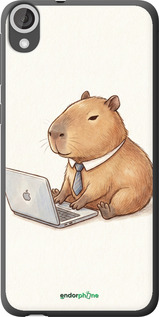 Силиконовый чехол Funny Capybara CEO Working для HTC Desire 820 - 6777u-133 изображение 